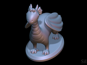 firedrake - dragon rider Modelo de impresión 3D