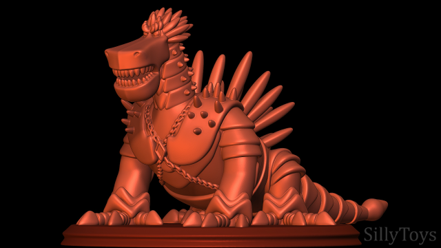 nettlebrand - dragon rider 3D Принт Модель .c4d .max .obj .3ds .fbx .stl .blend