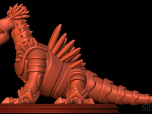 nettlebrand - dragon rider 3D Print Model