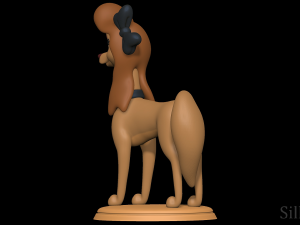 Dixie - The Fox And The Hound 2 3D-Druckmodell