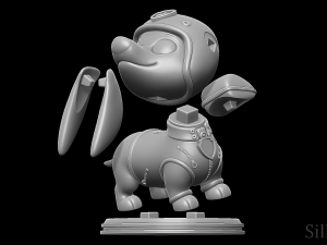 Liberty with gear - paw patrol the movie Modèles 3D en vedette