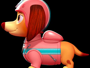 Liberty with gear - paw patrol the movie 3D Print Model