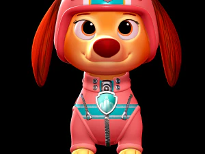 Liberty with gear - paw patrol the movie 3D Print Model