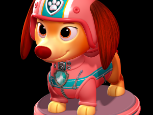 Liberty with gear - paw patrol the movie Modèles 3D en vedette