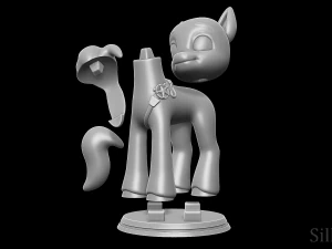 hitch trailblazer - my little pony a new generation 3D Print Model