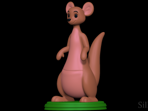 kanga - winnie the pooh Modelo de Impressão 3D