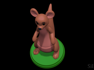 kanga - winnie the pooh Modelo de Impressão 3D