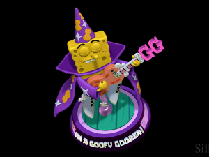 Spongebob Squarepants Goofy Goober 3D Baskı Modeli
