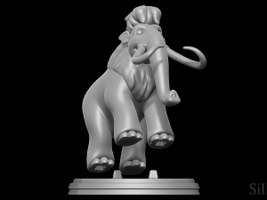 Ellie - ice age 3D Baskı Modeli