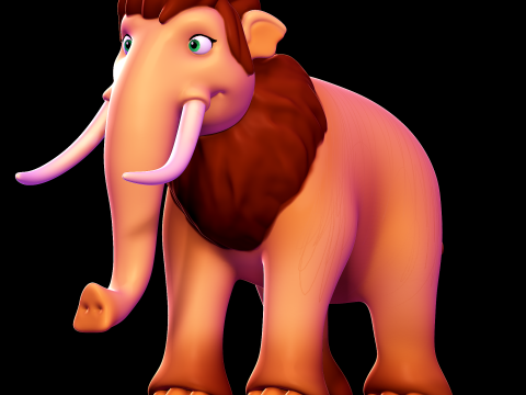 Peaches - Ice Age 3D Print Model