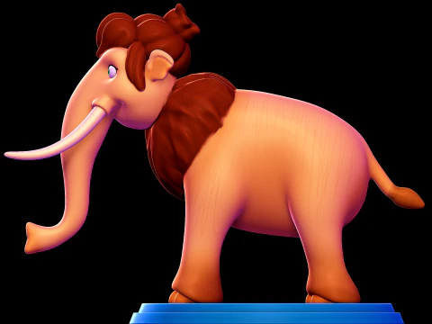 Peaches - Ice Age 3D Print Model
