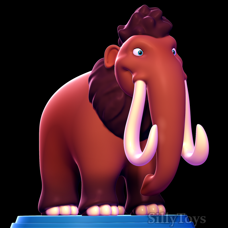 Julian - ice age 3D 打印模型 .c4d .max .obj .3ds .fbx .stl .blend 