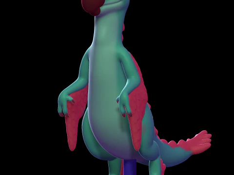 Gavin - rota de colis&atilde;o da era do gelo Modelo de Impressão 3D