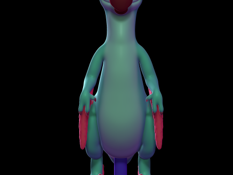 Gavin - ice age collision course 3D 打印模型
