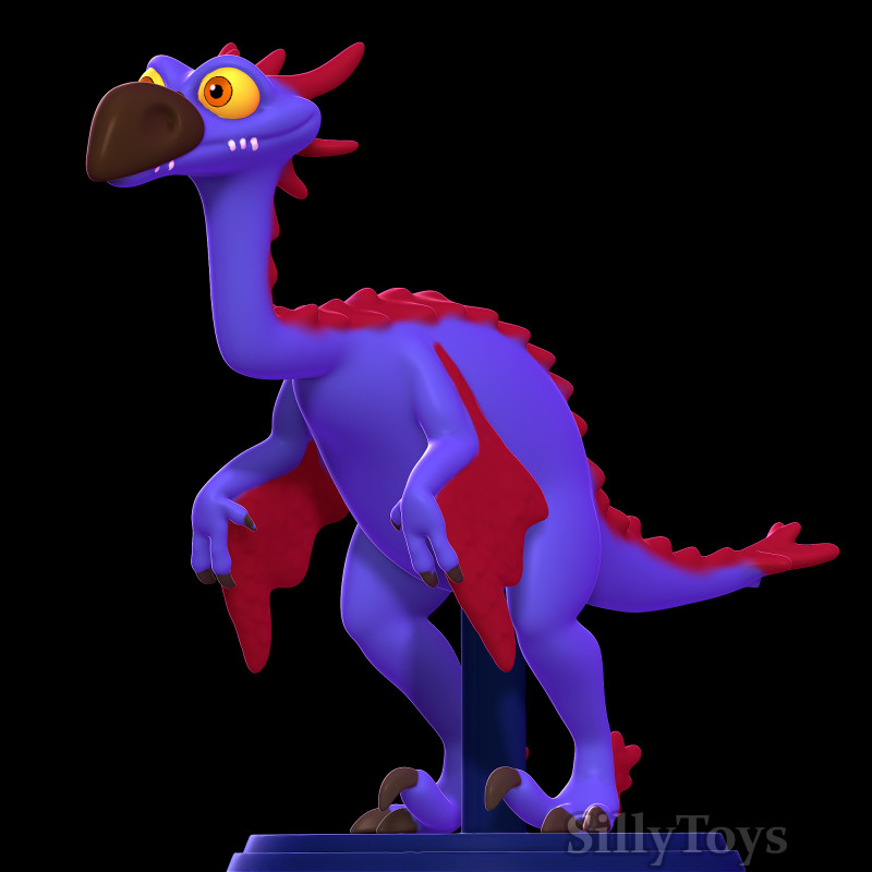 Roger - Ice Age Collision Course 3D 打印模型 .c4d .max .obj .3ds .fbx .stl .blend 