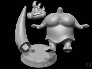 big boo - tiny toon adventures how i spent my vacation 3D Druckmodell