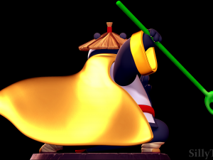 Po the Legendary Warrior - Kung Fu Panda 3D-Druckmodell