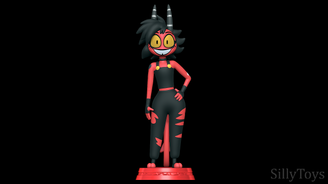 Millie - Helluva Boss Modèles 3D en vedette .c4d .max .obj .3ds .fbx .stl .blend 