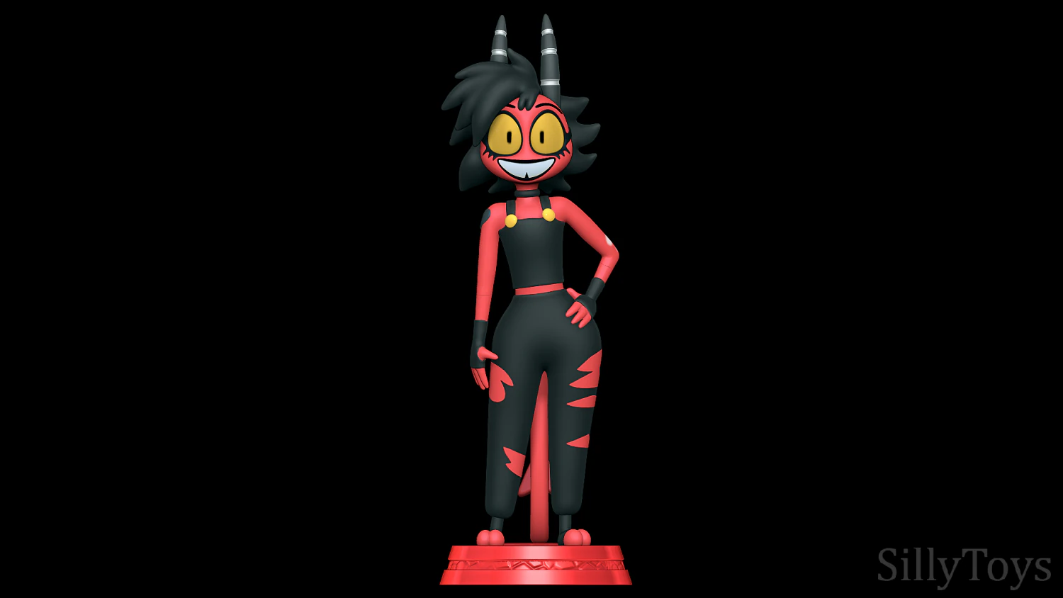 Millie - Helluva Boss 3D Print Model .c4d .max .obj .3ds .fbx .stl .blend 