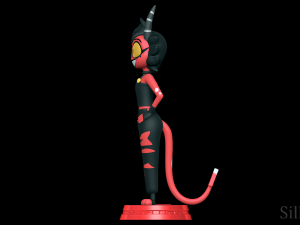 Millie - Helluva Boss Modèles 3D en vedette