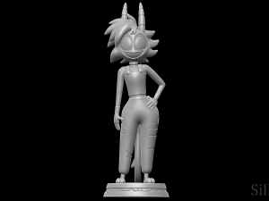 Millie - Helluva Boss Modèles 3D en vedette