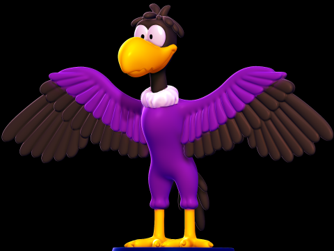 Monty - smurfs Modelo de impresión 3D