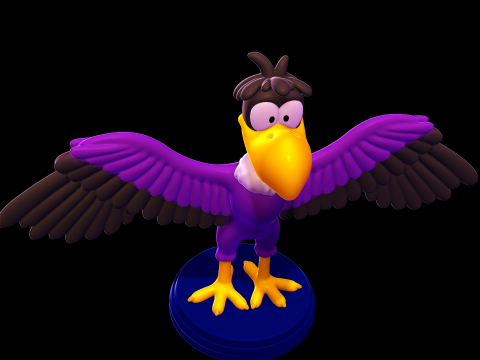 Monty - smurfs 3D-Druckmodell