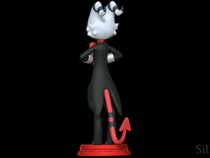 Moxxie - Helluva Boss 3D Print Model