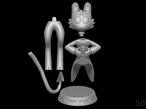 Moxxie - Helluva Boss 3D Print Model
