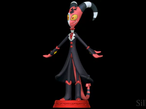 Blitzo - ヘルヴァ ボス 3Dプリントモデル