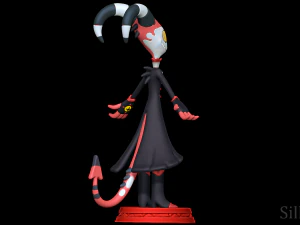 Blitzo - ヘルヴァ ボス 3Dプリントモデル