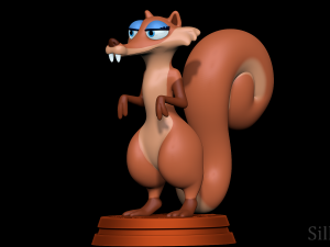 Scratte - Ice Age 3D Print Model