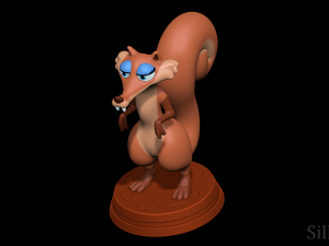 Scratte - Ice Age 3D 打印模型