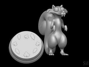 Scratte - Ice Age 3D Print Model