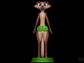 zee - the ice age adventures of buck wild 3D 打印模型