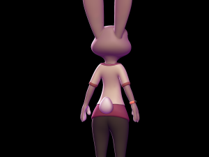 Judy Hopps casual Outfit - Zootopia Modelo de Impressão 3D