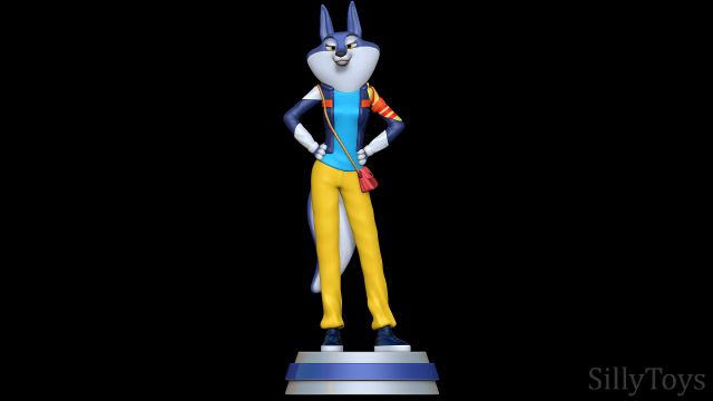 Porsha Crystal - Sing 2 Modelo de Impressão 3D .c4d .max .obj .3ds .fbx .stl .blend 