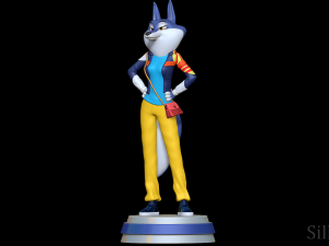 Porsha Crystal - Sing 2 Modelo de Impressão 3D