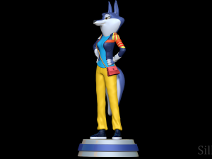 Porsha Crystal - Sing 2 Modelo de Impressão 3D