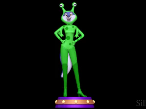 Костюм &laquo;Чужой&raquo; Porsha Crystal &mdash; Sing 2 3D Принт Модель