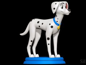 Perdita - 101 Dalmatians 3Dプリントモデル