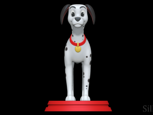 Pongo - 101 Dalmatians 3D 프린트 모델