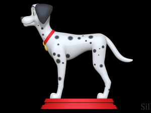 Pongo - 101 Dalmatians 3D 프린트 모델