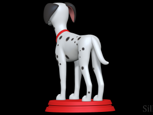 Pongo - 101 Dalmatians 3D 프린트 모델