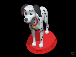 Pongo - 101 Dalmatians 3D Print Model