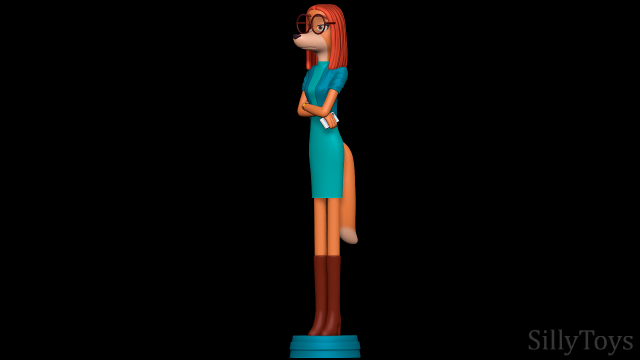 Suki Lane - Sing 2 Modèles 3D en vedette .c4d .max .obj .3ds .fbx .stl .blend 
