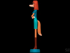 Suki Lane - Sing 2 3D Print Model