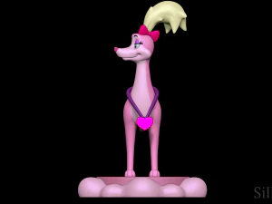 Annabelle - All Dogs Go To Heaven 3D Print Model
