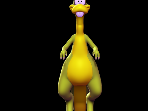 Dweeb - Were Back a Dinosaurs Story 3D Принт Модель