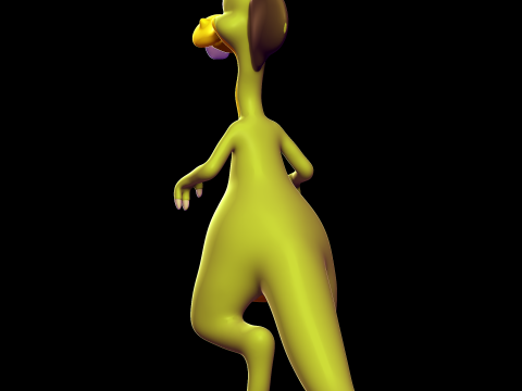 Dweeb - Were Back a Dinosaurs Story 3D Принт Модель